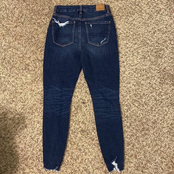 American eagle dream ripped curvy high waisted jegging - Picture 2 of 4